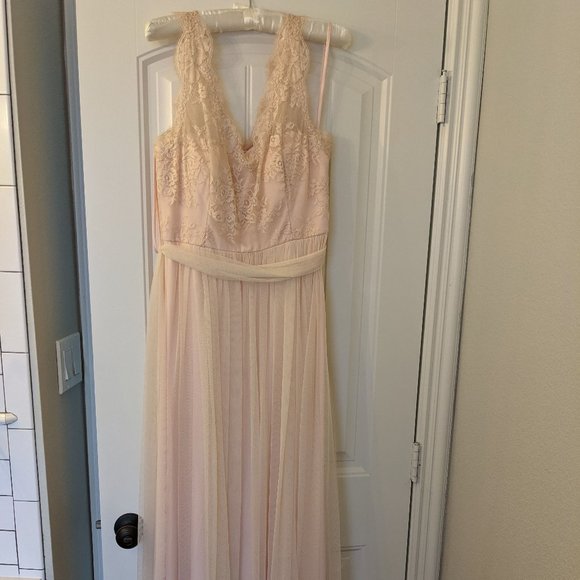 BHLDN Blush "Samantha" dress by Hitherto - Picture 4 of 8